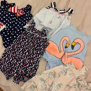 Bundle Summer 3 month rompers
